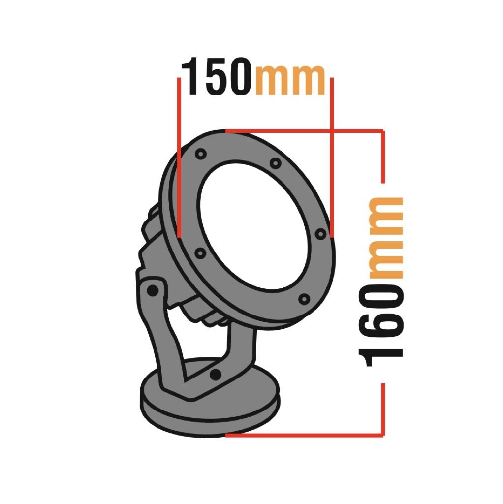 12W Ağaç Bahçe Armatürü AS9004