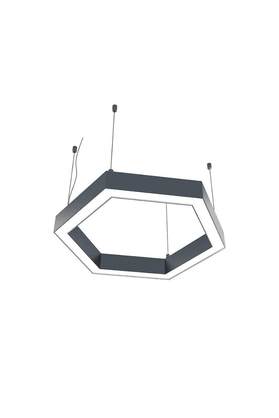 Altıgen Linear Aydınlatma Modern LED Sıva Üstü Armatür