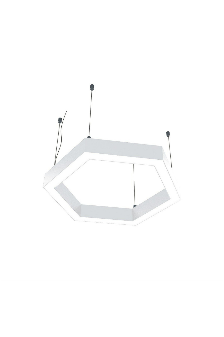 Altıgen Linear Aydınlatma Modern LED Sıva Üstü Armatür