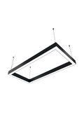 Dikdörtgen Linear Aydınlatma Modern LED Sarkıt Armatür