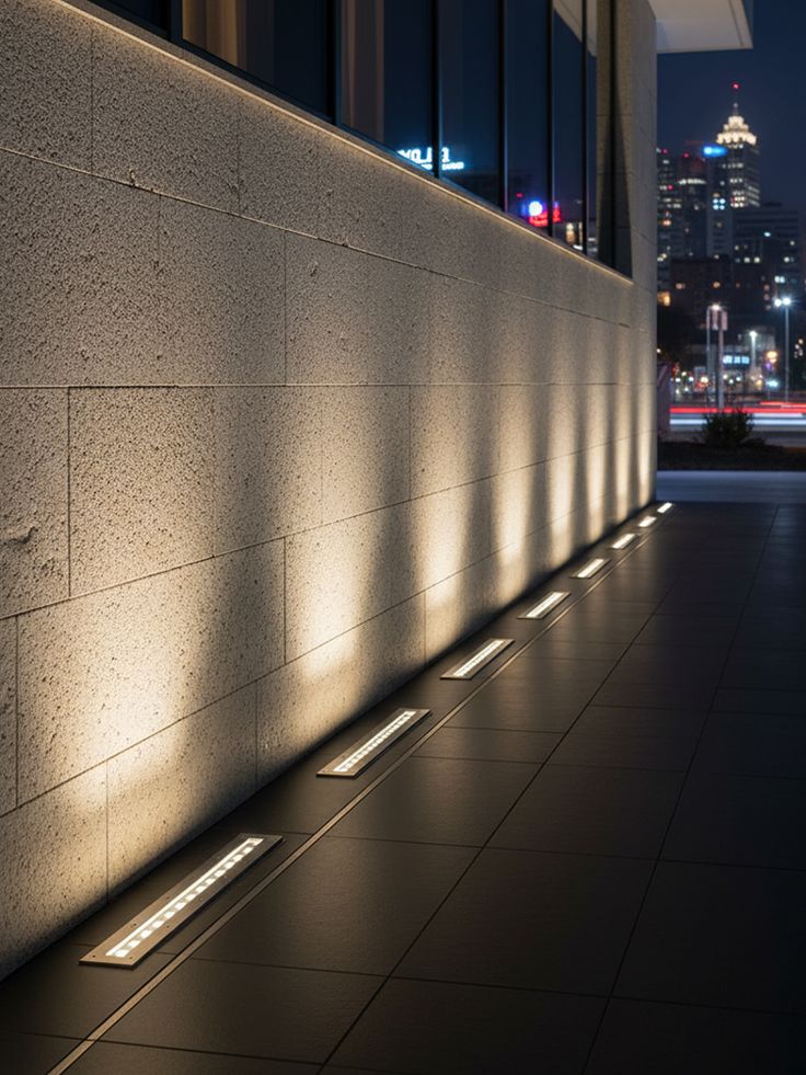 Sıva Altı Wallwasher Duvar Aydınlatma 10Cm 3 Ledli Volvoşır Aydınlatma