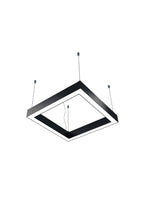 Kare Linear Aydınlatma Modern LED Sıva Üstü Armatür