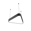 Oval Üçgen Davul Linear Aydınlatma Modern LED Sıva Üstü Armatür