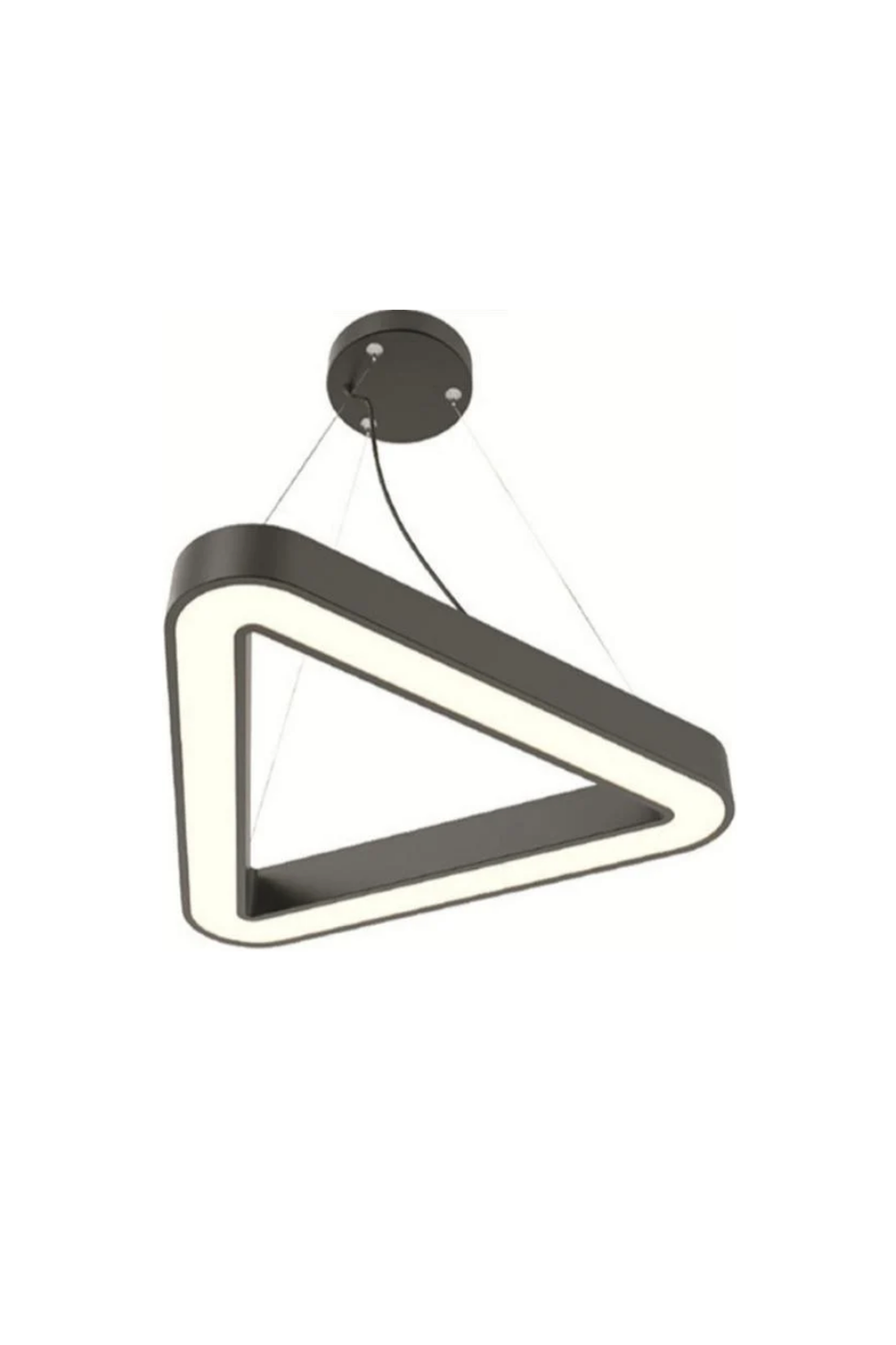 Oval Üçgen Simit Linear Aydınlatma Modern LED Sıva Üstü Armatür